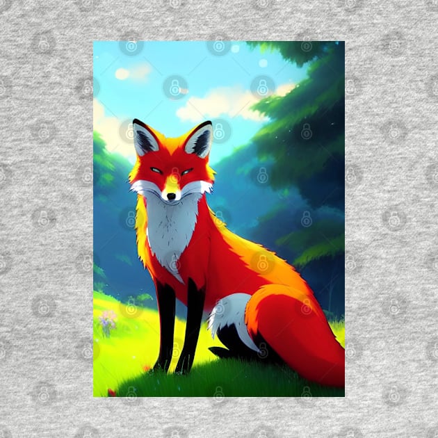 ELEGANT FOX by sailorsam1805